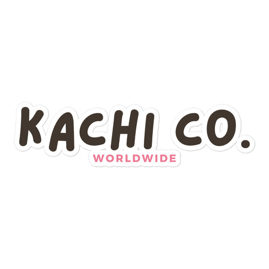 Kachi Co. Logo Sticker